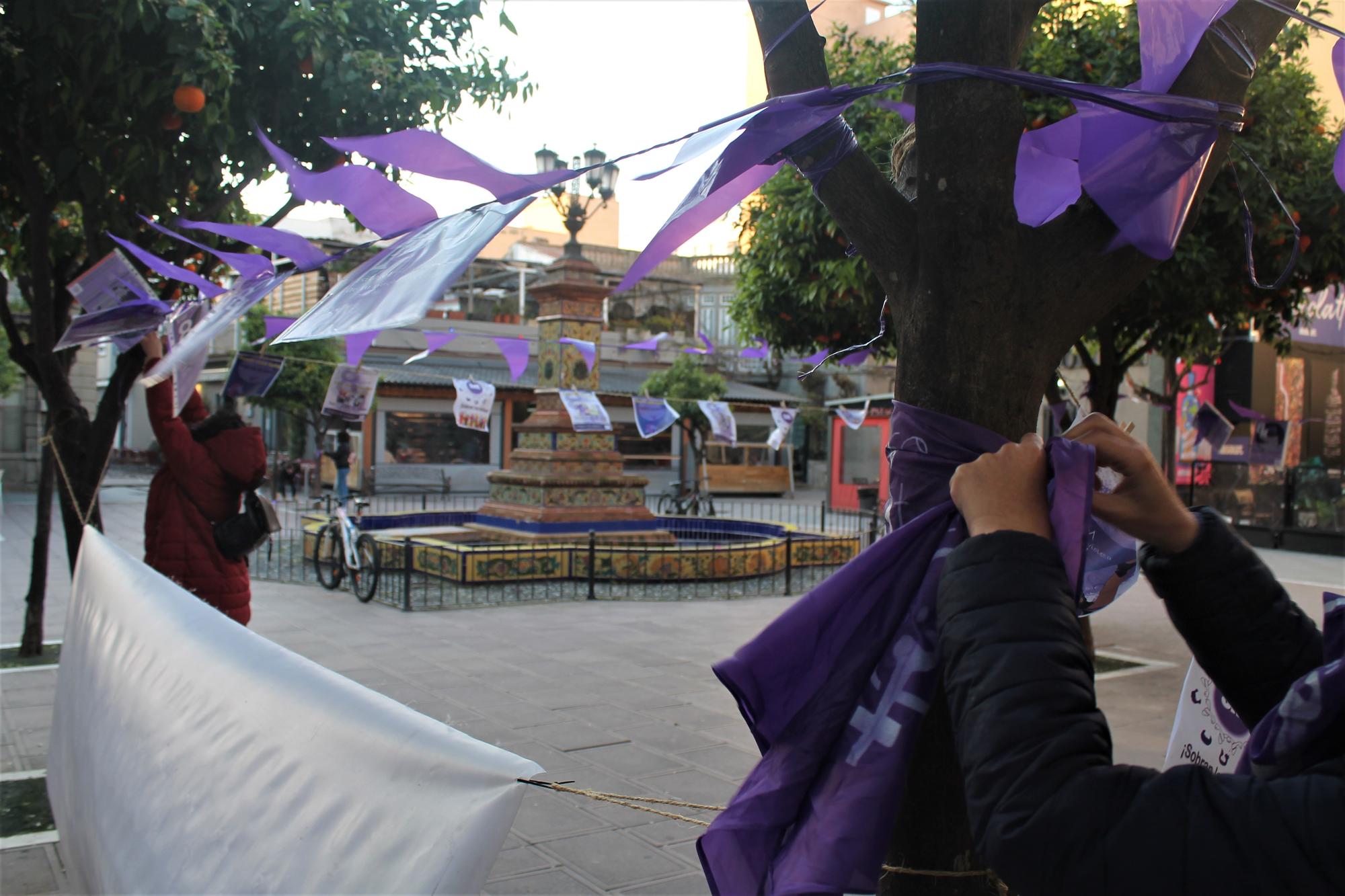 Manifestaciones y concentraciones en Andalucía por motivo del 8M - 18